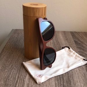 Tree Tribe Wooden Sunglasses. NWOT